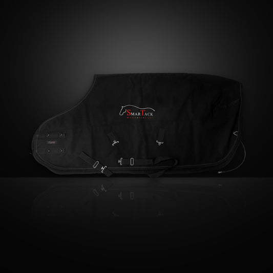 SmarTack SuperDry 2-in-1 cooler and stable blanket for horses in black